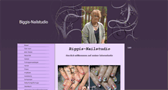 Desktop Screenshot of biggis-nailstudio.com